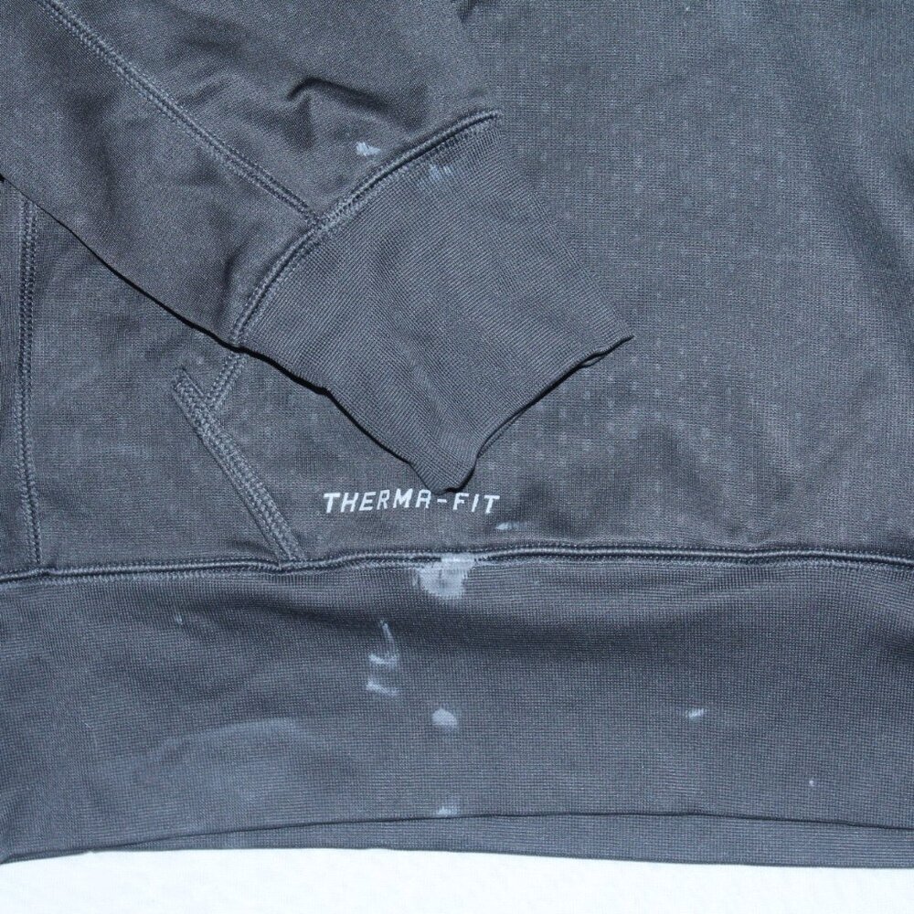 Nike Cleveland BlackBrowns Men Therma Fit Hoodie Sweater Stains - Picture 4 of 14